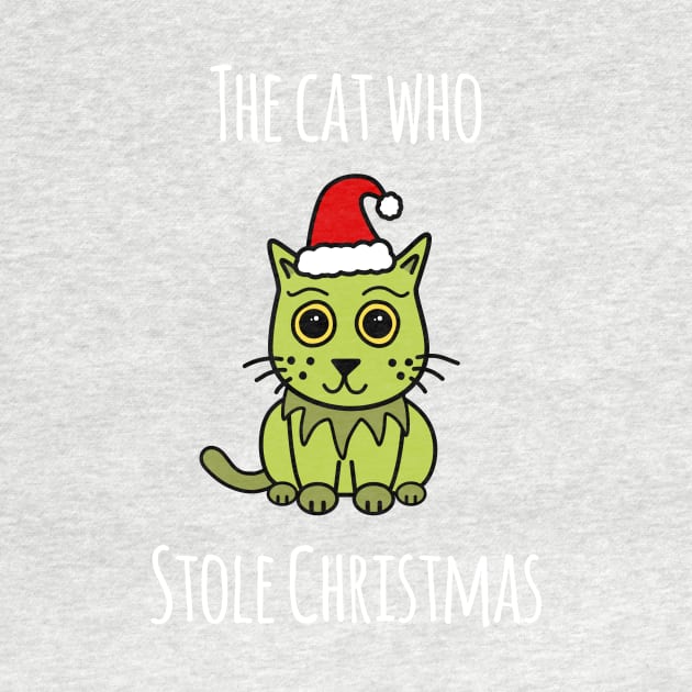 'The Cat Who Stole Christmas' by bluevolcanoshop@gmail.com